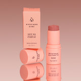 SPF 50 Natural Lip & Cheek Tint - Rose